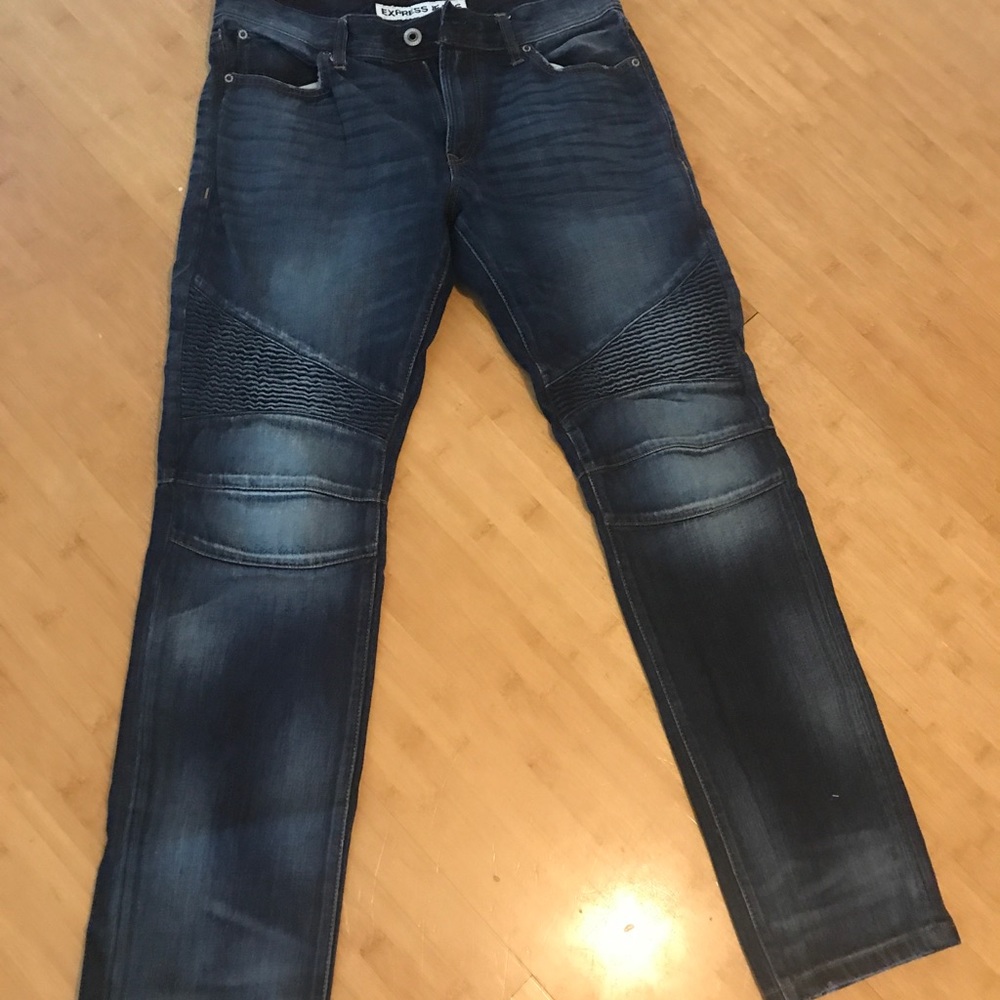 Ribbed Style Jeans for Men